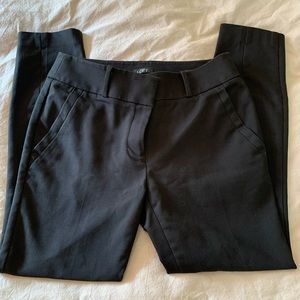 Loft Marisa skinny black pants